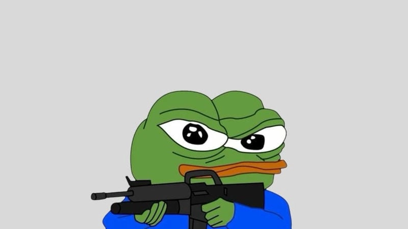 Cùng ngắm meme cầm súng hot trend