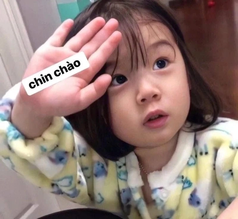 Tìm hiểu khái niệm meme chào là gì