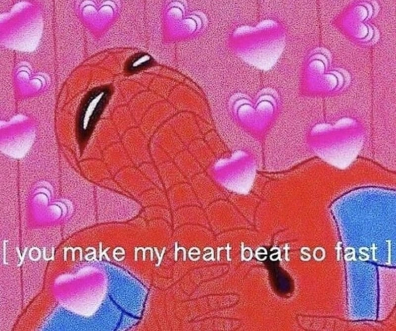 Chiêm ngưỡng vẻ đẹp meme tình yêu hài hước