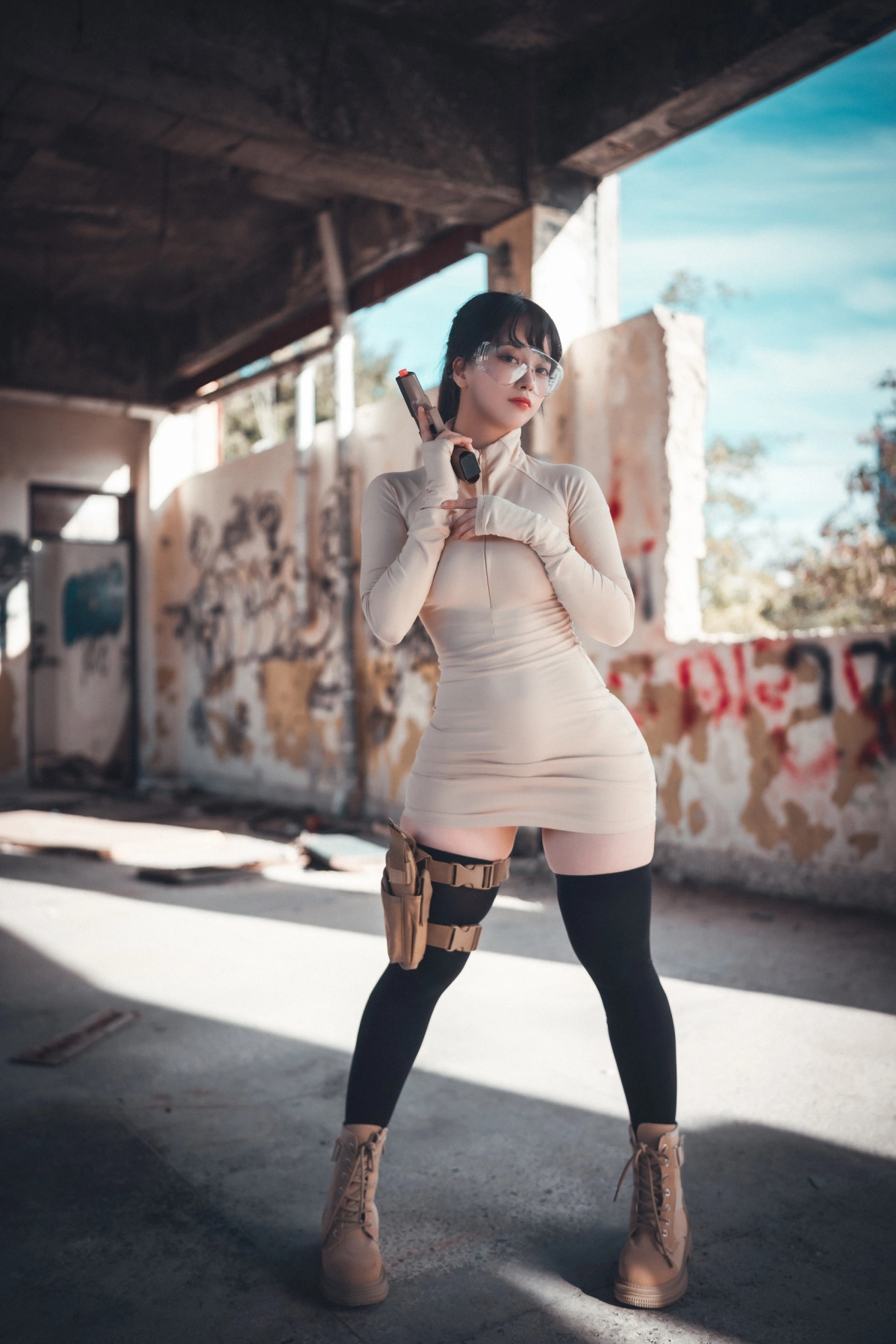 ZziZzi da trắng vú căng sexy chết người ngay