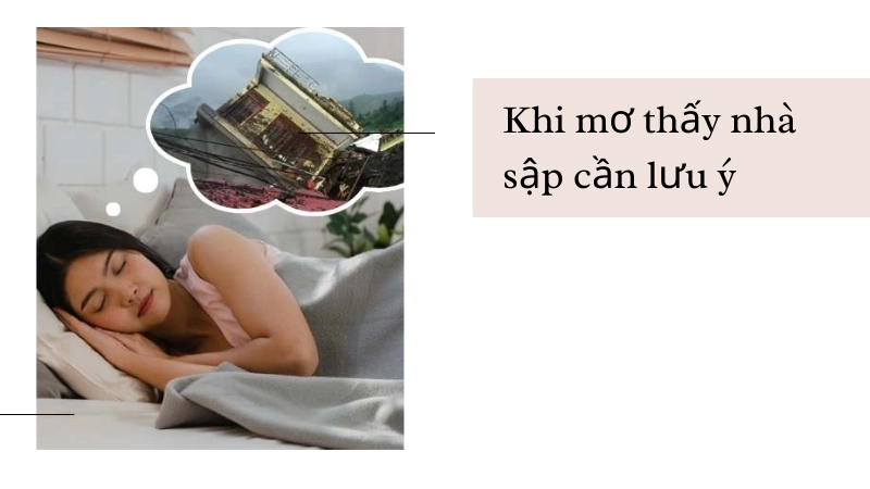 Giữ tâm lý vững vàng và bình tĩnh khi gặp giấc mơ nhà cửa sụp đổ