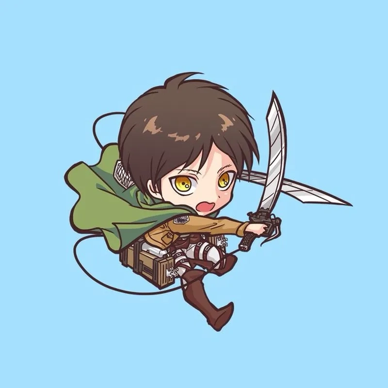 Eren Yeager fanart thể hiện nhiều góc nhìn nghệ thuật.