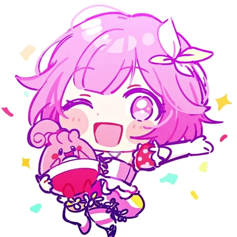 Emu chibi kawaii art nổi bật với biểu cảm ngộ nghĩnh.