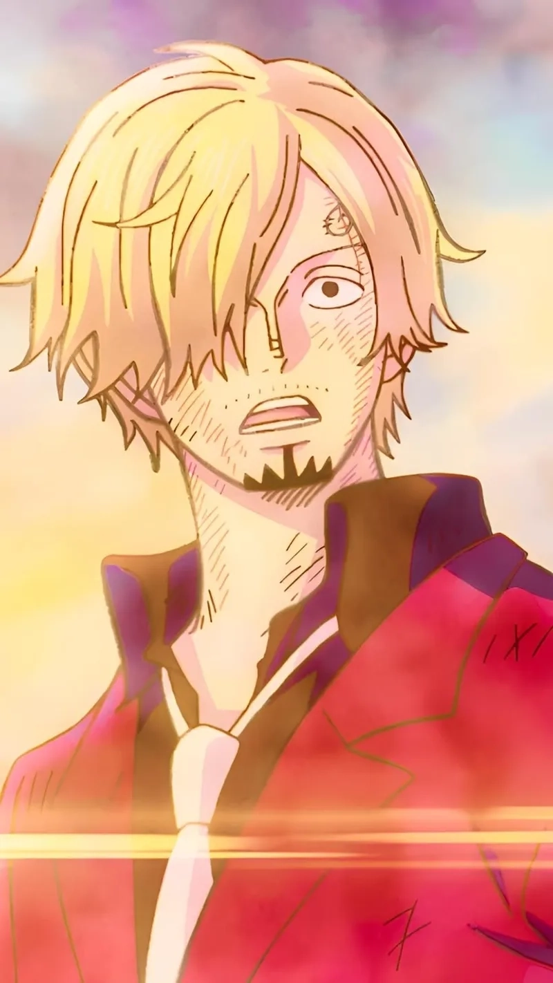 Ảnh Sanji chibi phù hợp chia sẻ trên mạng xã hội.